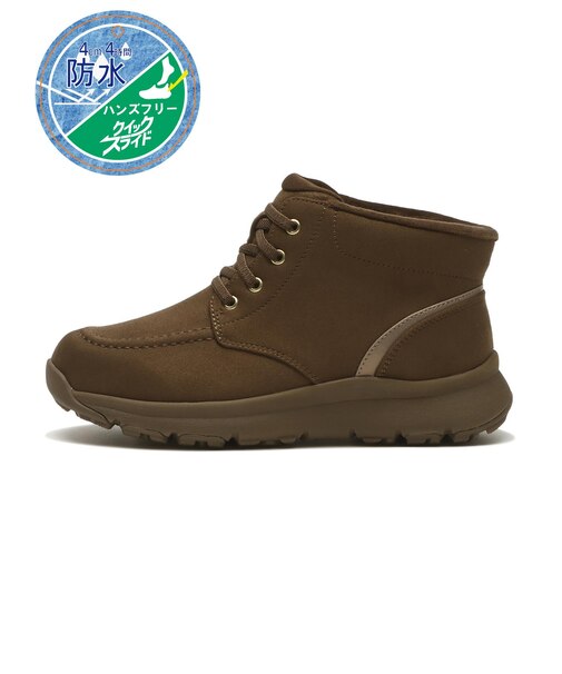 W3078　QS MOC SNK BOOTS5　S/BROWN　714549-0002