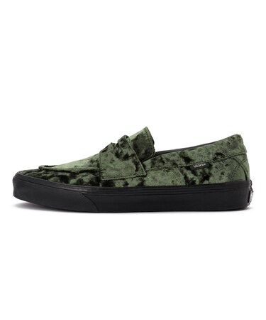 VN000Z3QTD8 SKATE LOAFER VELVET OIL GRN 717123-0001