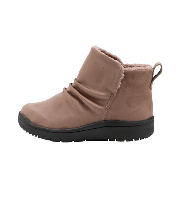PA2505　SHIRRING BOOTS　*GREIGE　717137-0003