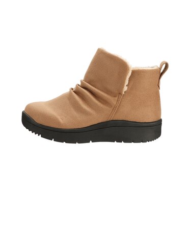 PA2505　SHIRRING BOOTS　*BEIGE　717137-0002