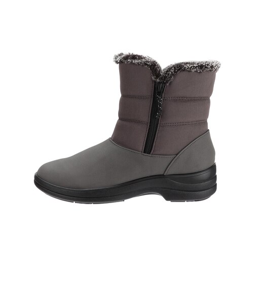 PA2503　SIDEZIP MIDCALF BOOTS　*GRAY　717138-0002