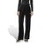 LG4295　W PLEATED VELOUR TP(MICRO PL)　BLACK　716071-0001