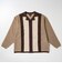 126K7100201　Knit Opencollar Shirts　BEIGE　717837-0003