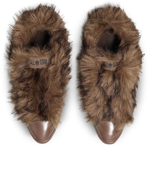 31319190 AS POINTEDTOE VOLUMEFUR SL OX W.BROWN 721464-0001