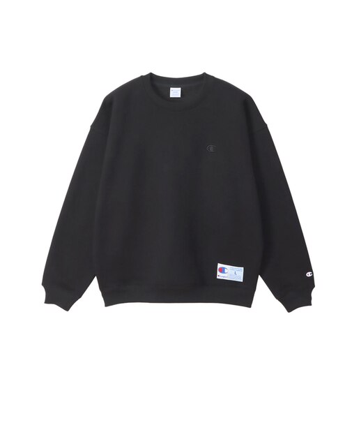 C3-Y034　M CREW NECK SWEATSHIRT　ﾌﾞﾗｯｸ　720242-0002