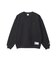 C3-Y034　M CREW NECK SWEATSHIRT　ﾌﾞﾗｯｸ　720242-0002