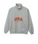 C3-E009　M HALF ZIP SWEATSHIRT　ｵｯｸｽﾌｫｰﾄﾞｸﾞﾚｰ　720238-0001