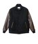 C3-E604　M VARSITY JKT　ﾌﾞﾗｯｸ　720250-0001