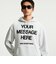 IO1649　M YMH GFX FLC HOODIE　051B HTHR/SFTY　716629-0002