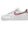 WCZ0270　W AIR FORCE 1 '07 ESS　103WHT/RSTPNK　617840-0003