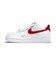 WCZ0270　W AIR FORCE 1 '07 ESS　104WHITE/GYMRED　617840-0006