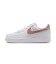 WIO4226　W AIR FORCE 1 '07　106WHITE/RSTPNK　707386-0006