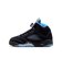 K440888F　225-25AIR JORDAN 5 RETRO GS　008BLACK/UNVBL　716552-0001
