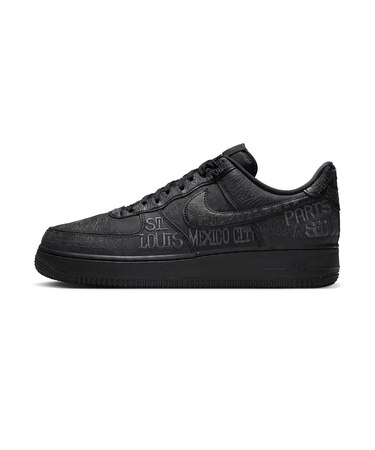 MII1549 AIR FORCE 1 '07 LV8 001BLACK/BLACK 712710-0001
