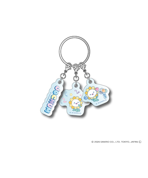 3連アクリルキーホルダー　Bira
