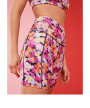 【オンラインストア・直営店限定】Roxy HEART INTO IT BIKER PT ウィメンズ ウェア レギンス スパッツ パイナップル柄