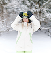 【ROXY ロキシー 公式通販】ロキシー（ROXY）【RELAXED FIT】10K ROXY SLOPE NP JK スノージャケット