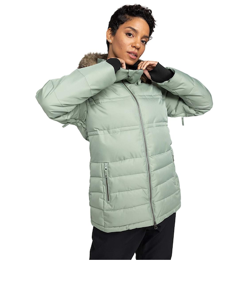 セール‼️ROXY レディース スノージャケット Lサイズ プリマロフト m4