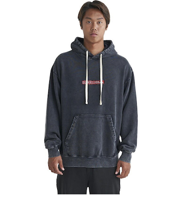 【OUTLET】Quiksilver CLICKER LOGO DNA HOODIE SWEAT フーディ パーカー メンズ