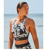 【ROXY ロキシー 公式通販】ロキシー（ROXY）Roxy ROXY ACTIVE CROP TOP 水着トップ