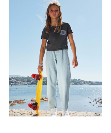 【ROXY ロキシー 公式通販】ロキシー（ROXY）Roxy キッズ BOTTOM OF THE OCEAN デニム