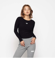 【ROXY ロキシー 公式通販】ロキシー（ROXY）Roxy 速乾 UVカット ボートネック　ロングスリーブトップス JAZZY L/S TEE