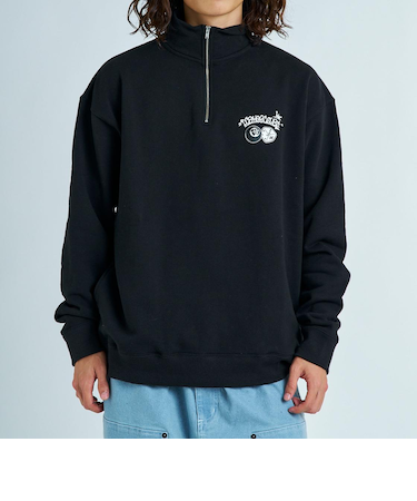 【DC ディーシー公式通販】ディーシー （DC SHOES）【直営店限定】DC Shoes 24 8BALL&DICE HALF ZIP PULLOVER
