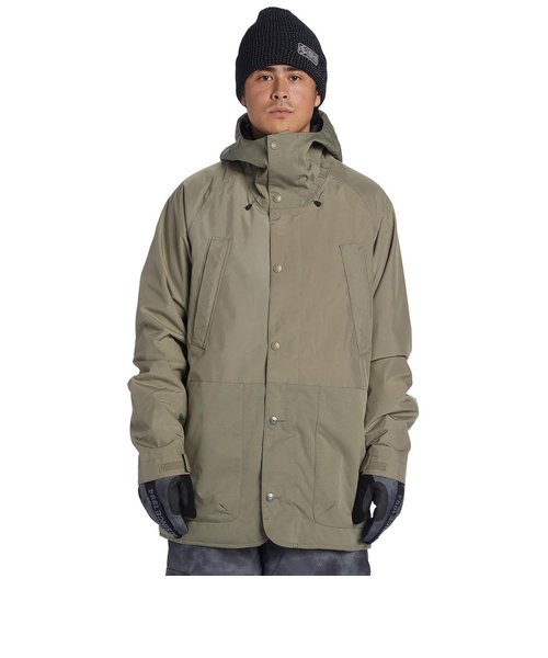 QUIKSILVER 上下セットL STEEZE JK FLY BIB