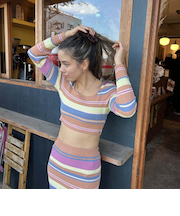 【ROXY ロキシー 公式通販】ロキシー（ROXY）Roxy SUNSHINE DAY ニットトップス