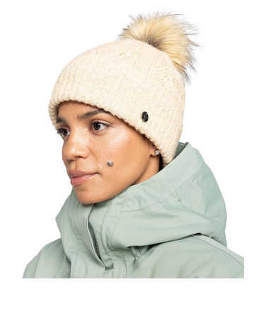 【ROXY ロキシー 公式通販】ロキシー（ROXY）ハーフフリースライナー付き Roxy PEAK CHIC BEANIE ビーニー