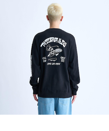 【DC ディーシー公式通販】ディーシー （DC SHOES）DC Shoes 24 PIZZERIA CREWNECK PULLOVER