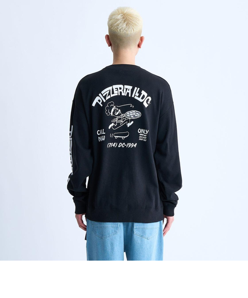【DC ディーシー公式通販】ディーシー （DC SHOES）DC Shoes 24 PIZZERIA CREWNECK PULLOVER