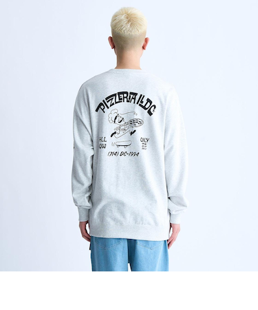 【DC ディーシー公式通販】ディーシー （DC SHOES）DC Shoes 24 PIZZERIA CREWNECK PULLOVER