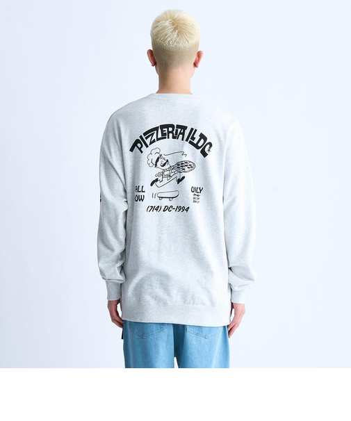 【DC ディーシー公式通販】ディーシー （DC SHOES）DC Shoes 24 PIZZERIA CREWNECK PULLOVER