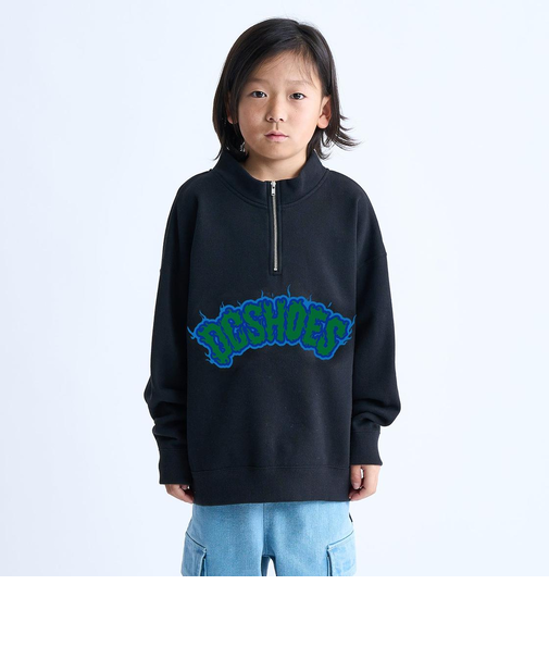 【DC ディーシー公式通販】ディーシー （DC SHOES）DC Shoes 24 KD FRAME LOGO HALF ZIP PULLOVER