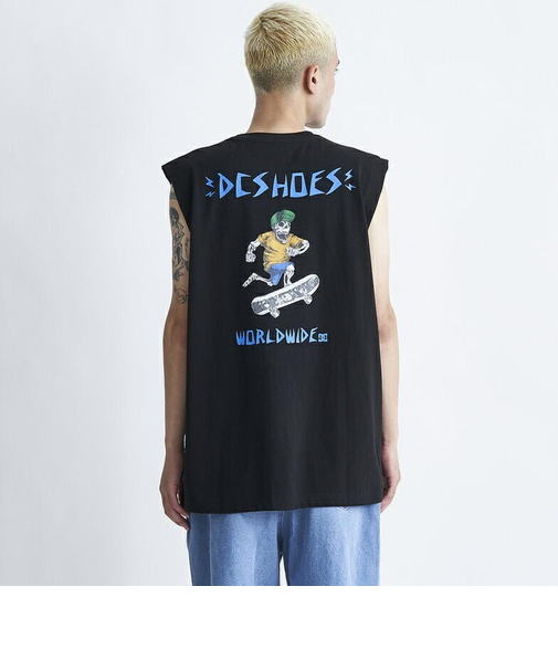 【DC ディーシー公式通販】ディーシー （DC SHOES）【OUTLET】DC Shoes 24 SKATE SKULL SLEEVELESS メンズ