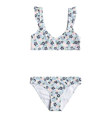 【ROXY ロキシー 公式通販】ロキシー（ROXY）【OUTLET】Roxy キッズ DREAMER RUFFLE BRALETTE SET ビキニセット