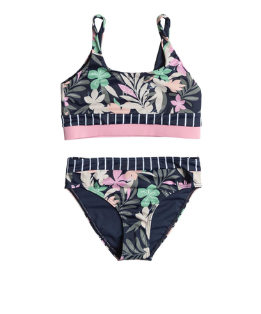 【ROXY ロキシー 公式通販】ロキシー（ROXY）【OUTLET】Roxy キッズ ILACABO ACTIVE TANK TOP SET ビキニセット