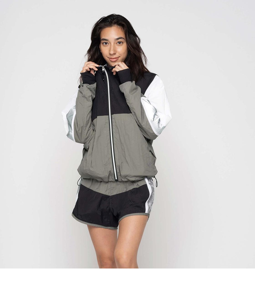 Roxy JUMP HIGH METALLIC JACKET ナイロンジャケット