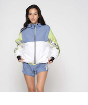 Roxy JUMP HIGH METALLIC JACKET ナイロンジャケット