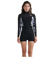 【OUTLET】Roxy 2/2 SWELL SERIES BZ LS SP FLATLOCK ロングスリーブ・スプリング