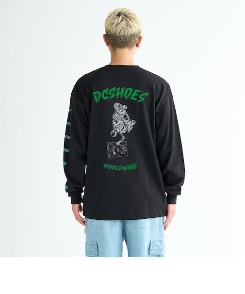 【DC ディーシー公式通販】ディーシー （DC SHOES）DC Shoes 25 SKATE SKULL LS メンズ Tシャツ ロンT