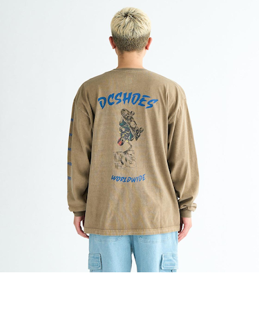 【DC ディーシー公式通販】ディーシー （DC SHOES）DC Shoes 25 SKATE SKULL LS メンズ Tシャツ ロンT