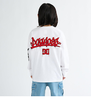 【DC ディーシー公式通販】ディーシー （DC SHOES）DC Shoes 25 KD TAKEEE8 GRAFF LS キッズ トップス ロンT