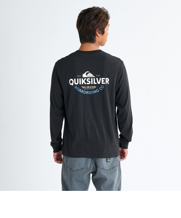 Quiksilver TYPED OUT LT メンズ ロンT 長袖tシャツ