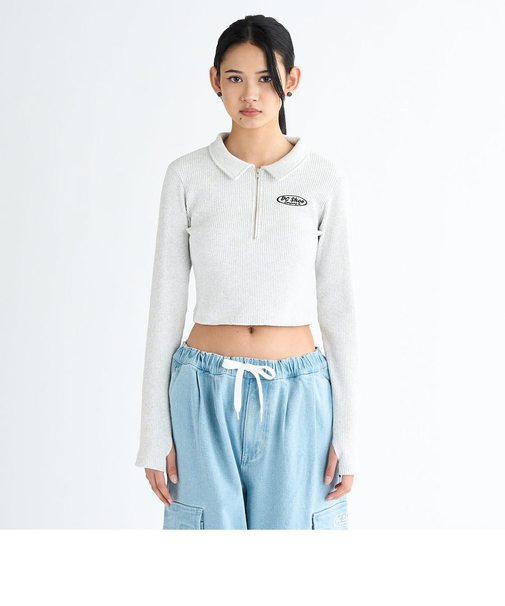 【DC ディーシー公式通販】ディーシー （DC SHOES）DC Shoes 25 WS TELECO SHORT POLO LS ウィメンズ ポロシャツ