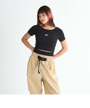 【ROXY ロキシー 公式通販】ロキシー（ROXY）Roxy CHEEKIE PEEKIE ウィメンズ Tシャツ