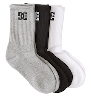 【DC ディーシー公式通販】ディーシー （DC SHOES）DC Shoes SPP DC CREW 3PK BOY キッズ 靴下