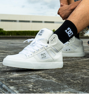 DC Shoes PURE HIGH-TOP SE SN メンズ フットウェア