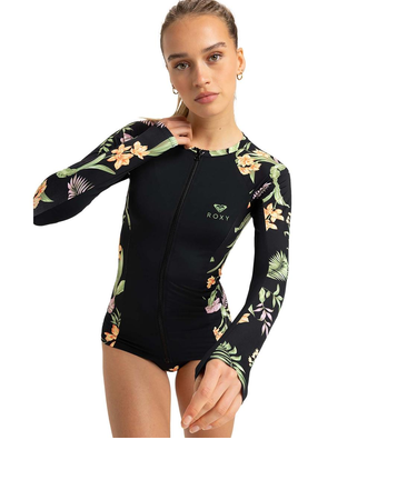 【ROXY ロキシー 公式通販】ロキシー（ROXY）Roxy LS ZIP LYCRA ウィメンズ ラッシュガード